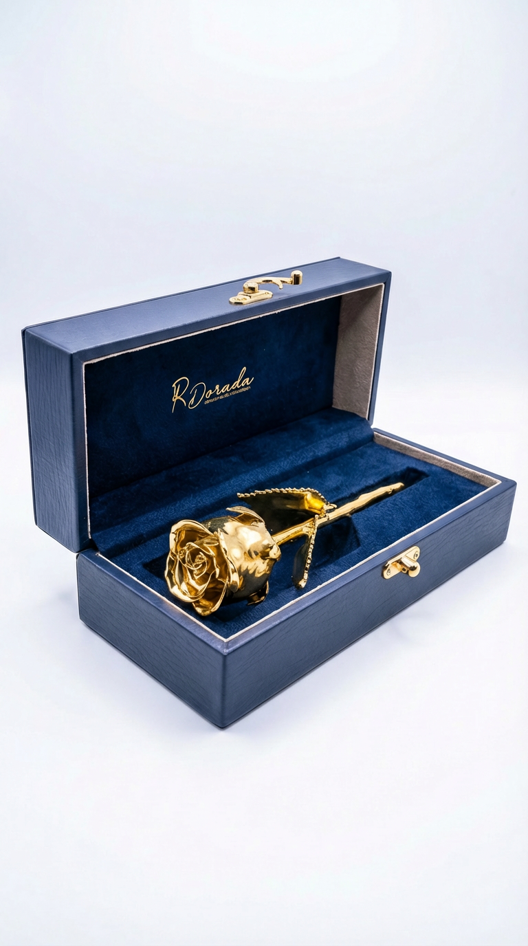 gold rose product png compressed